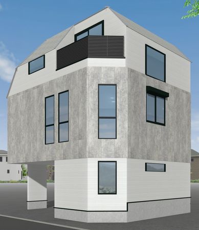 品川区西中延1丁目 新築戸建 外観