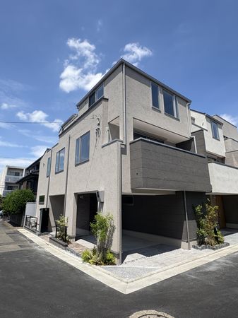 目黒区洗足1丁目 新築戸建(借地) A号棟 外観 目黒区洗足1丁目 新築戸建(借地) A号棟 外観