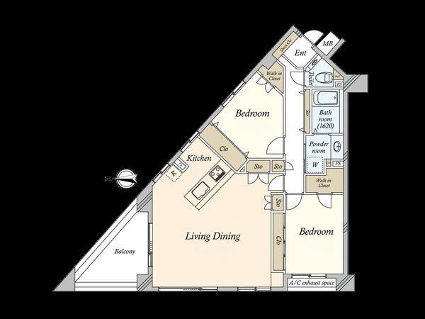 アデニウム武蔵小山 間取図(平面図) 間取図(平面図)
