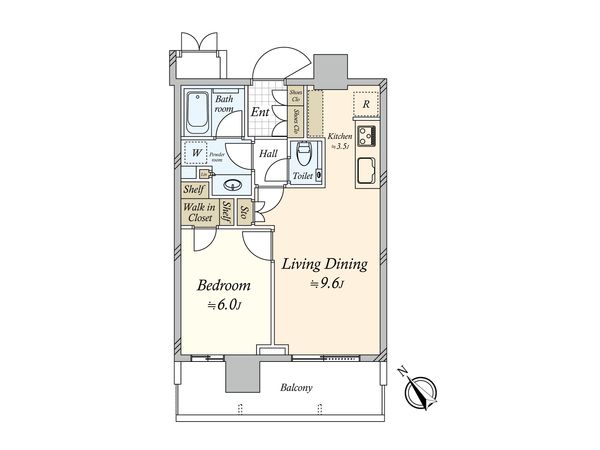 パークシティ武蔵小山ザタワー 間取図(平面図)