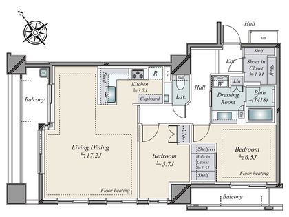 間取図(平面図)
