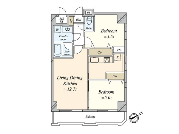 間取図(平面図)