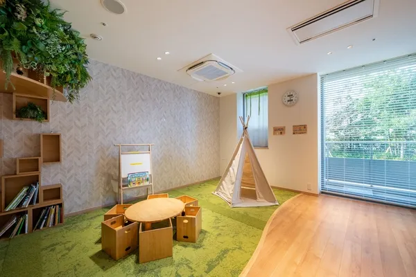 キッズルームは併設のパーティルームと同時利用が可能です（別途費用が掛かります。）