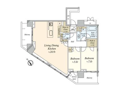 間取図(平面図)