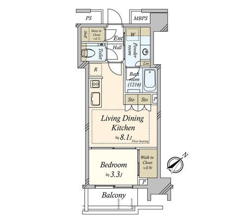 パークホームズ西小山 間取図(平面図) パークホームズ西小山 間取図(平面図)