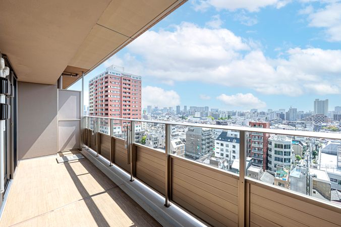 パークシティ武蔵小山ザタワー バルコニー