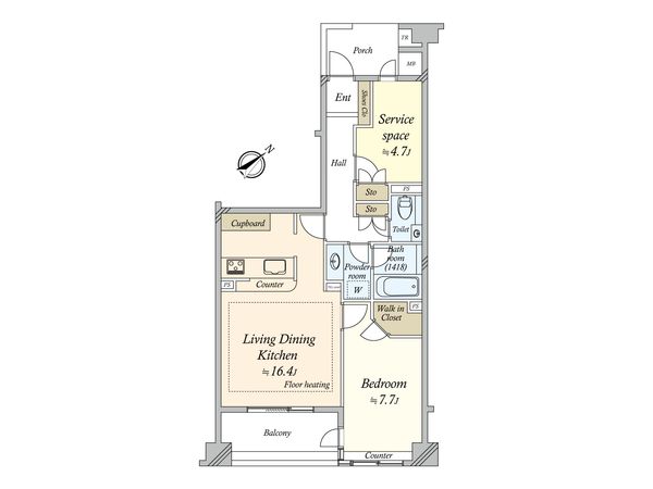 アデニウム武蔵小山 間取図(平面図) アデニウム武蔵小山 間取図(平面図)