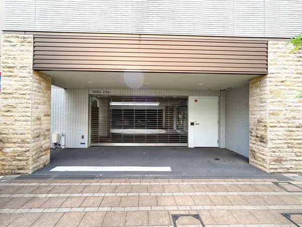 駐車場入口