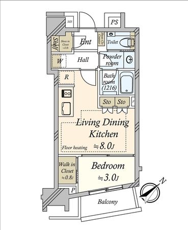 パークホームズ西小山 間取図(平面図) パークホームズ西小山 間取図(平面図)