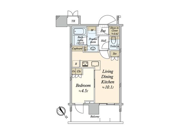 パークシティ武蔵小山ザタワー 間取図(平面図)