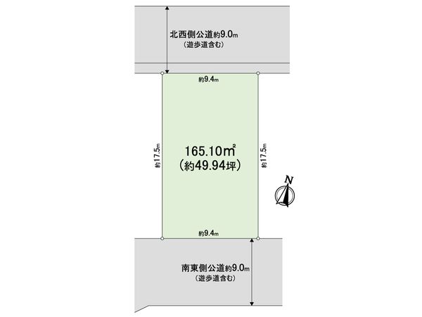 荏田南5丁目 土地 区画図 荏田南5丁目 土地 区画図