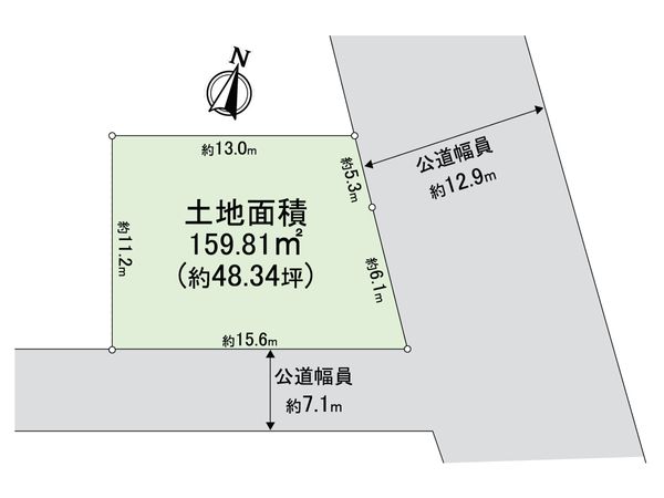 市ヶ尾町 土地 区画図 市ヶ尾町 土地 区画図