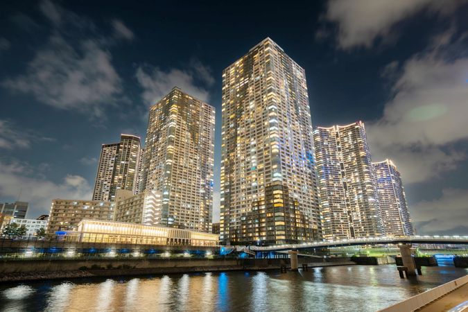 THE TOKYO TOWERS SEA TOWER 外観 THE TOKYO TOWERS SEA TOWER 外観