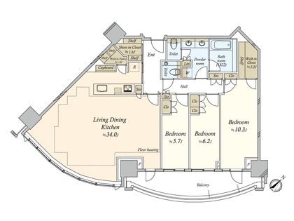 間取図(平面図)