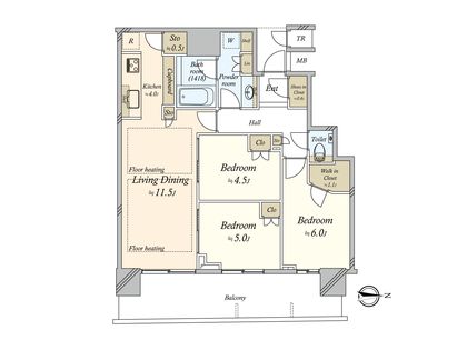 間取図(平面図)
