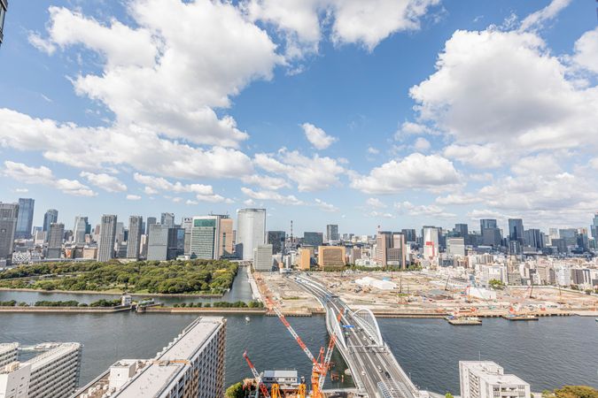 勝どきザ・タワー 眺望 勝どきザ・タワー 眺望