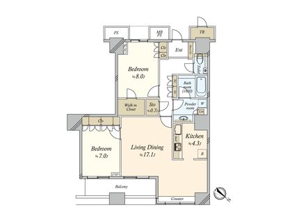 間取図(平面図)