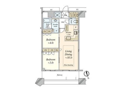 間取図(平面図)