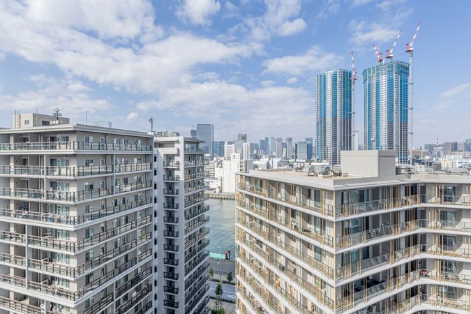 HARUMI FLAG SUN VILLAGE T棟 眺望