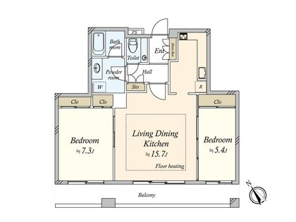 間取図(平面図)