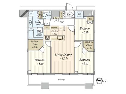 間取図(平面図)