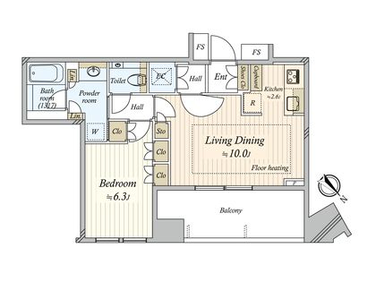 間取図(平面図)