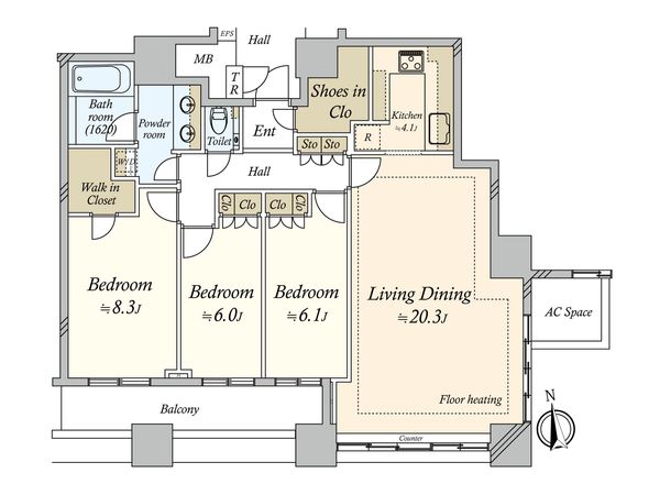 間取図(平面図)