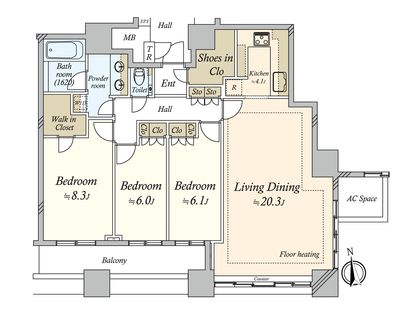 間取図(平面図)