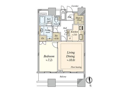 間取図(平面図)