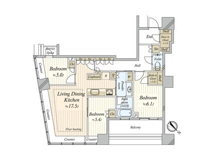 間取図(平面図)