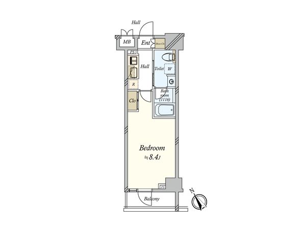 ステージグランデ茅場町 間取図(平面図) ステージグランデ茅場町 間取図(平面図)