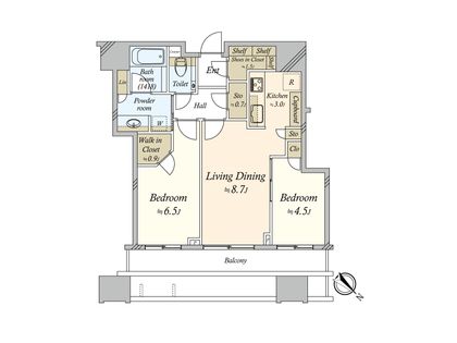間取図(平面図)