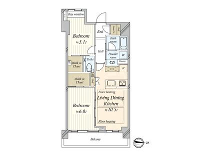 間取図(平面図)