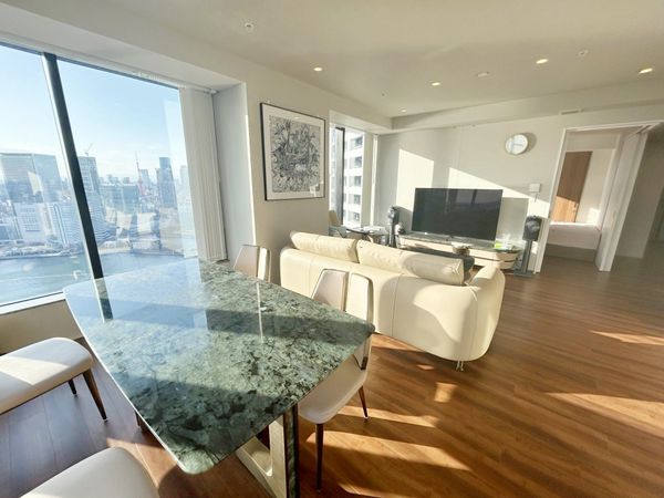 勝どきザ・タワー リビング