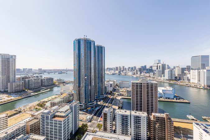 勝どきザ・タワー 眺望 勝どきザ・タワー 眺望