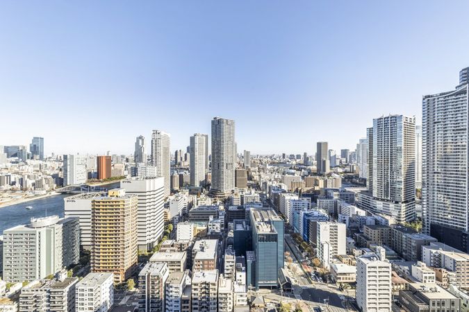 勝どきザ・タワー 眺望 勝どきザ・タワー 眺望