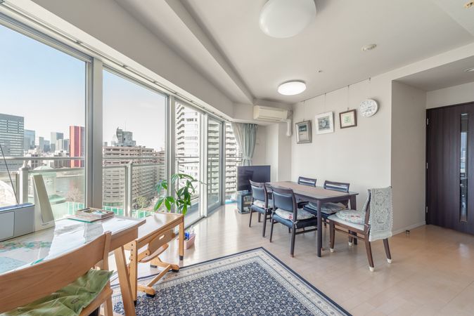 勝どきビュータワー リビング