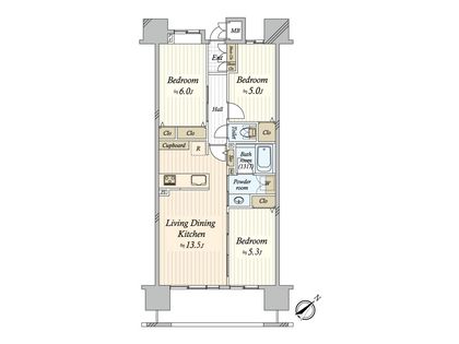 間取図(平面図)
