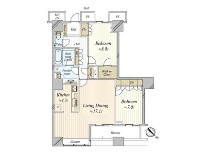 間取図(平面図)