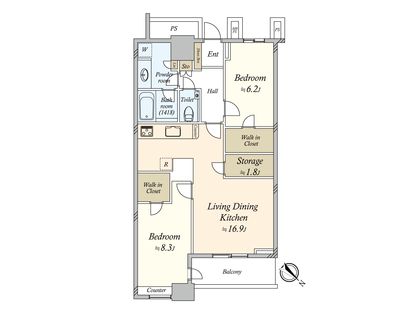 間取図(平面図)