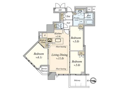 間取図(平面図)