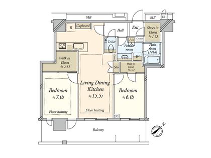 間取図(平面図)