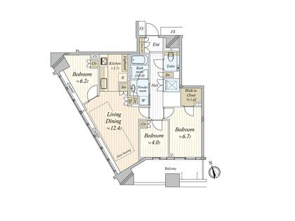 間取図(平面図)