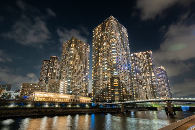 THE TOKYO TOWERS SEA TOWER 外観 THE TOKYO TOWERS SEA TOWER 外観