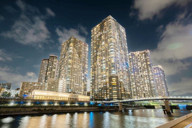 THE TOKYO TOWERS SEA TOWER 外観 THE TOKYO TOWERS SEA TOWER 外観