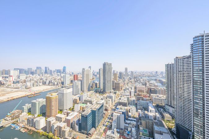 THE TOKYO TOWERS MID TOWER 眺望 THE TOKYO TOWERS MID TOWER 眺望