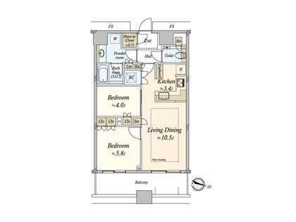 間取図(平面図)