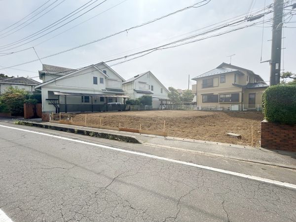 守谷市みずき野4丁目 土地 前面道路含む外観 前面道路含む外観