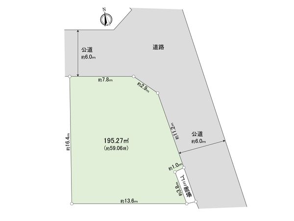 柏市柏の葉2丁目 土地 区画図 柏市柏の葉2丁目 土地 区画図