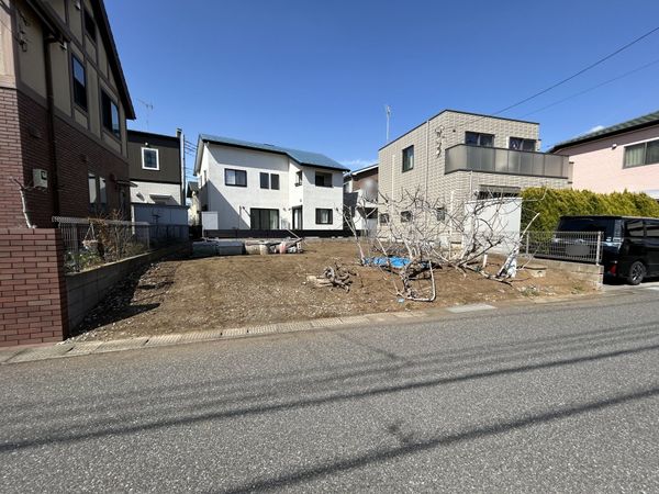 柏市柏の葉5丁目 土地 前面道路含む外観 前面道路含む外観